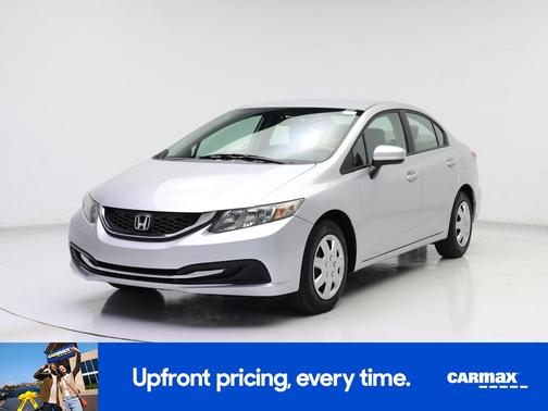 Silver 2015 Honda Civic LX