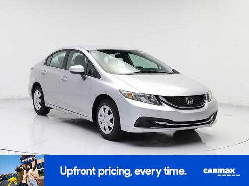 Silver 2015 Honda Civic LX