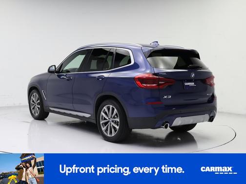 Blue 2019 BMW X3 sDrive30i