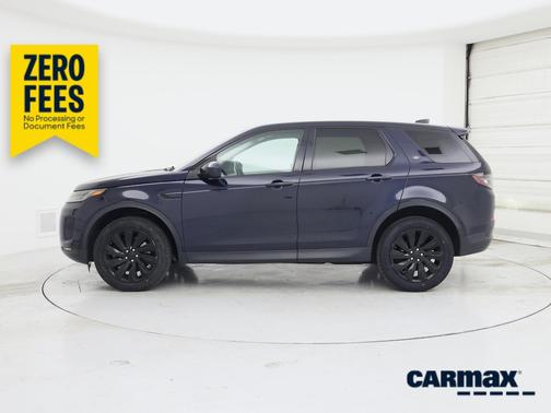 Blue 2020 Land Rover Discovery Sport SE