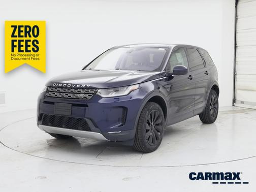 Blue 2020 Land Rover Discovery Sport SE