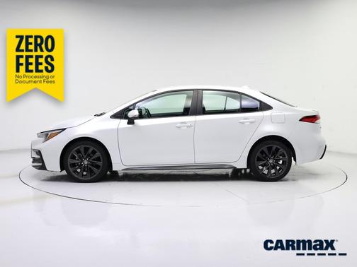 White 2023 Toyota Corolla SE
