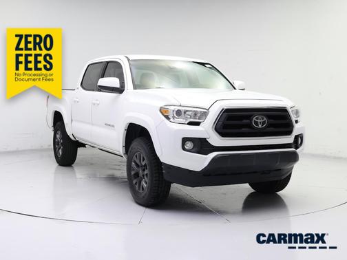 White 2020 Toyota Tacoma SR5