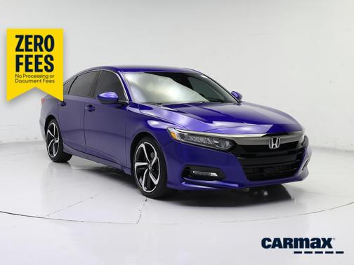 Blue 2020 Honda Accord Sport