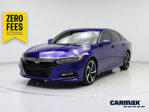 Blue 2020 Honda Accord Sport