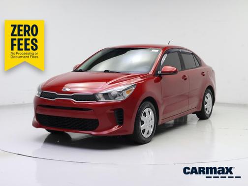 Red 2019 Kia Rio S