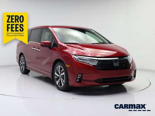Red 2023 Honda Odyssey Touring