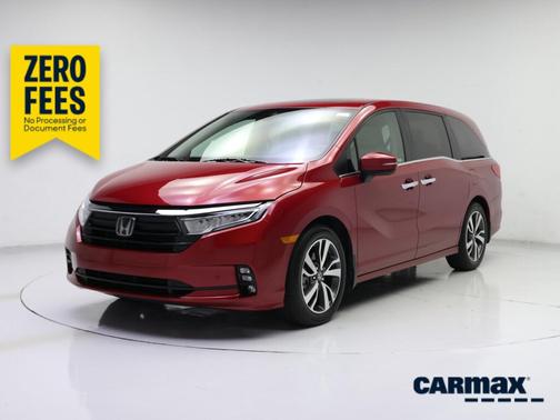 Red 2023 Honda Odyssey Touring
