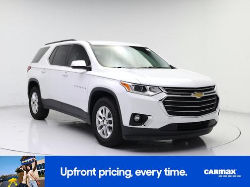 White 2019 Chevrolet Traverse LT