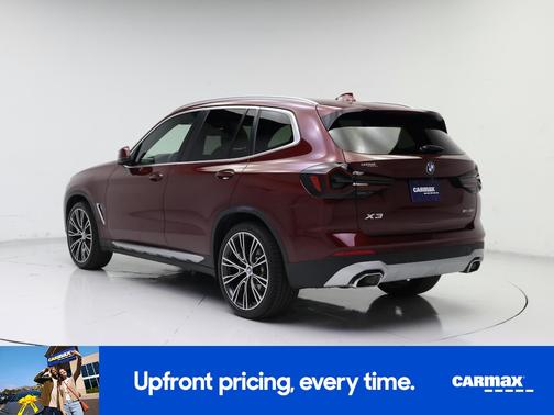 Red 2022 BMW X3 sDrive30i