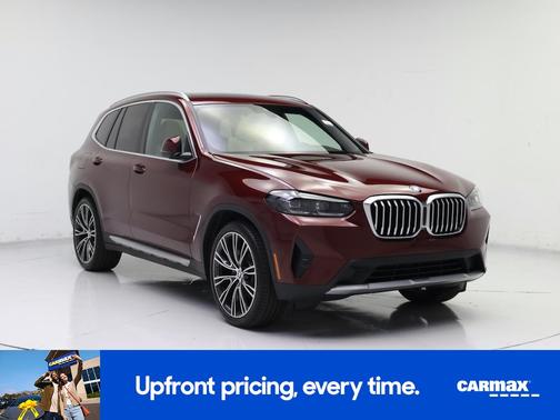 Red 2022 BMW X3 sDrive30i