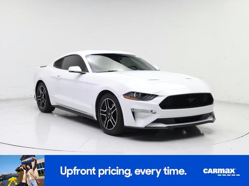 White 2018 Ford Mustang Ecoboost Premium