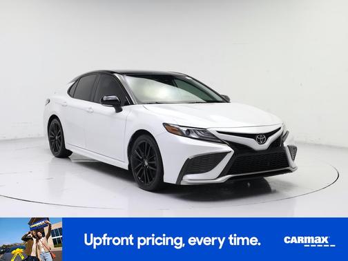 White 2021 Toyota Camry XSE