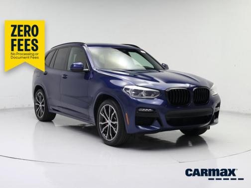 Blue 2021 BMW X3 sDrive30i