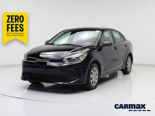 Black 2023 Kia Rio S
