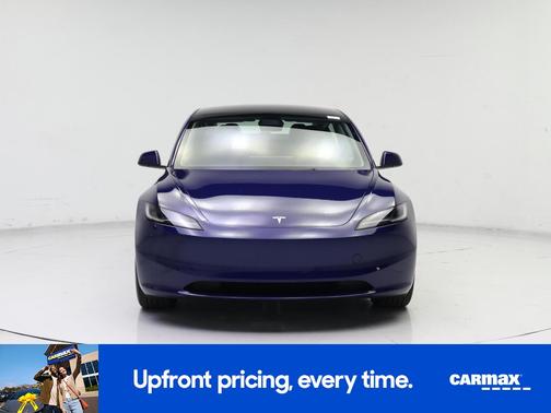 Blue 2025 Tesla Model 3 Long Range