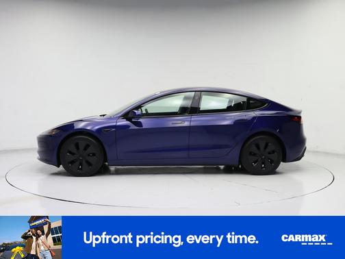 Blue 2025 Tesla Model 3 Long Range