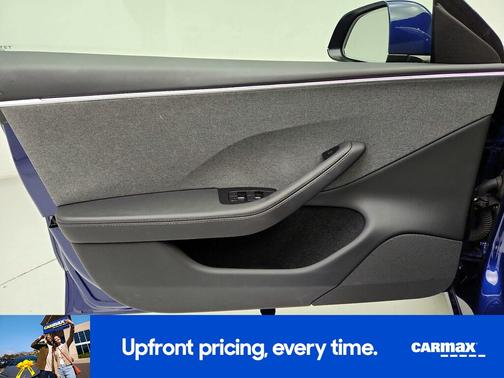 Blue 2025 Tesla Model 3 Long Range