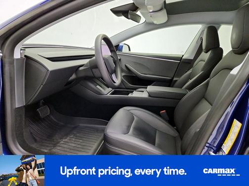 Blue 2025 Tesla Model 3 Long Range