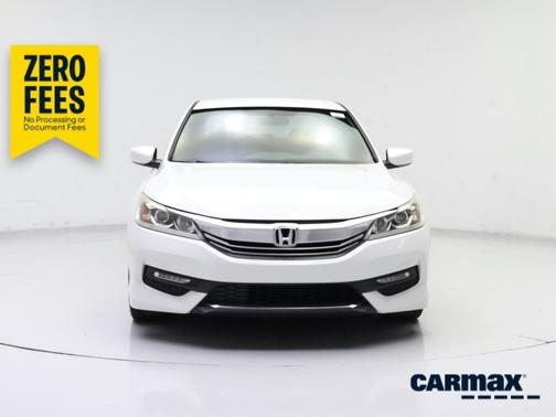 White 2017 Honda Accord Sport