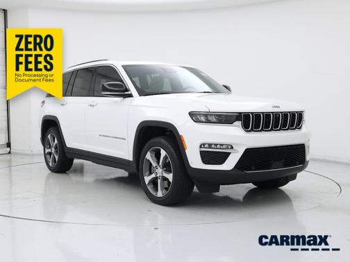 White 2023 Jeep Grand Cherokee 4xe