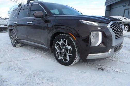 Burgundy 2021 Hyundai PALISADE Calligraphy