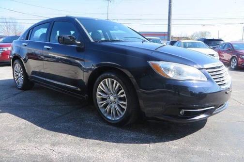 Black 2012 Chrysler 200 Limited
