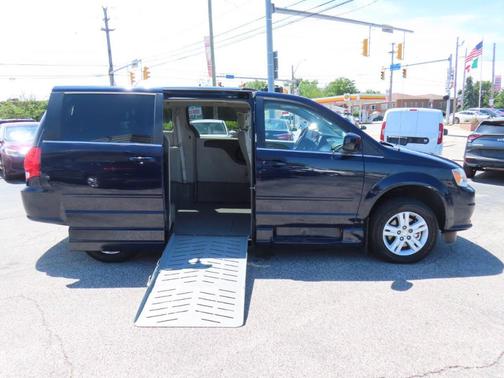 Blue 2012 Dodge Grand Caravan Crew
