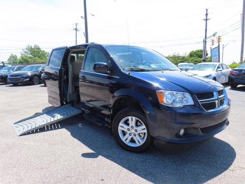 Blue 2012 Dodge Grand Caravan Crew