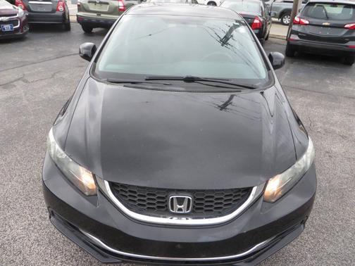 Black 2013 Honda Civic LX