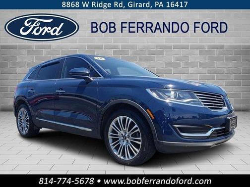 Blue Diamond 2018 Lincoln MKX Reserve