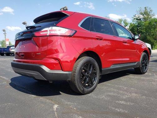 Red Metallic 2024 Ford Edge SEL