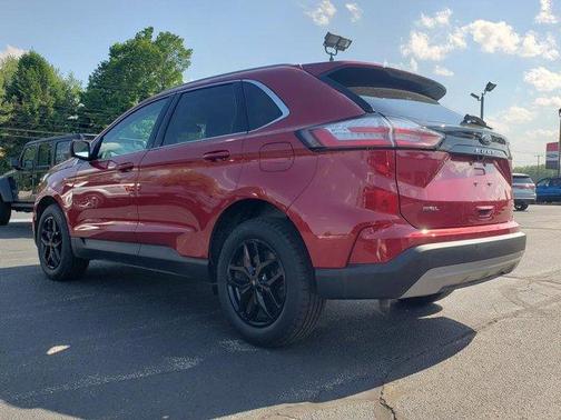 Red Metallic 2024 Ford Edge SEL