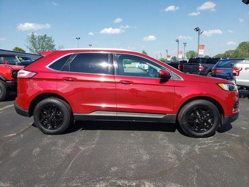 Red Metallic 2024 Ford Edge SEL