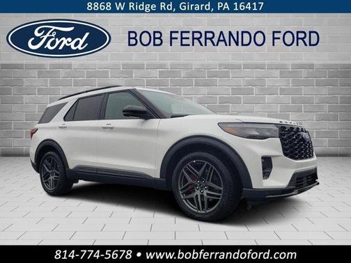 Star White 2026 Ford Explorer ST