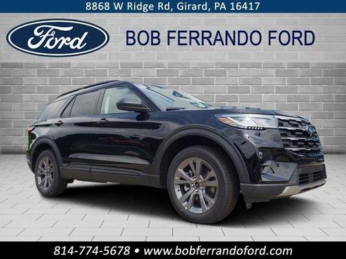 Agate Black Metallic 2026 Ford Explorer Active