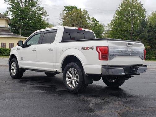 White Platinum 2015 Ford F-150
