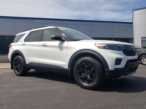 Star White 2023 Ford Explorer Timberline