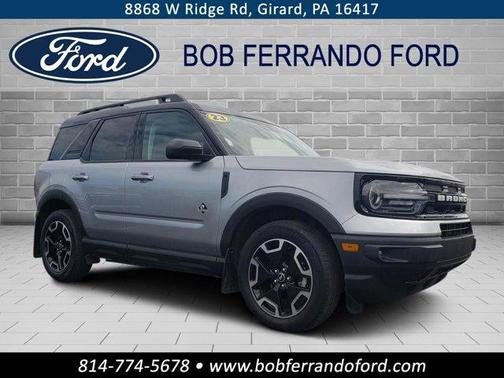 Iconic Silver 2023 Ford Bronco Sport Outer Banks
