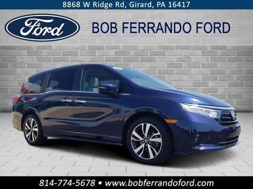Obsidian Blue 2024 Honda Odyssey Touring