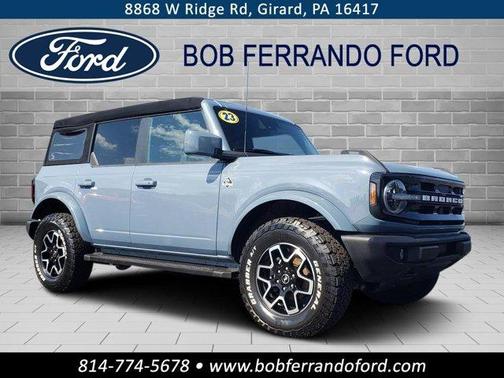 Azure Gray 2023 Ford Bronco