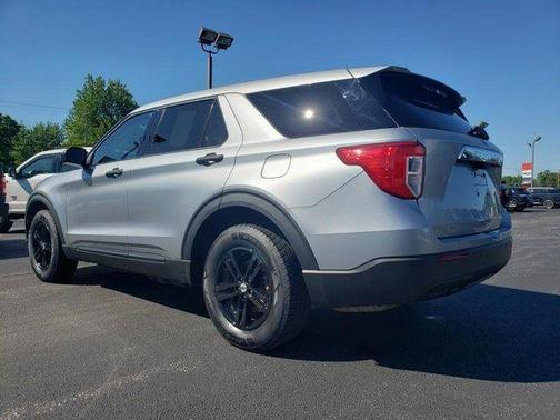 Iconic Silver 2022 Ford Explorer Base