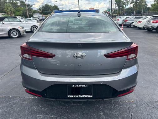 Machine Gray 2019 Hyundai ELANTRA SEL