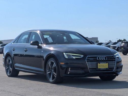 Moonlight Blue Metallic 2018 Audi A4 2.0T Premium Plus