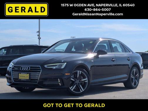 Moonlight Blue Metallic 2018 Audi A4 2.0T Premium Plus