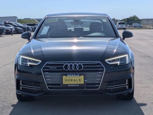 Moonlight Blue Metallic 2018 Audi A4 2.0T Premium Plus