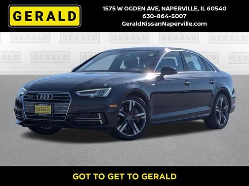 Moonlight Blue Metallic 2018 Audi A4 2.0T Premium Plus