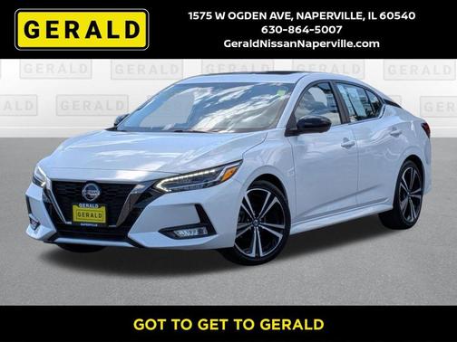 Aspen White 2023 Nissan Sentra SR