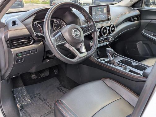 Aspen White 2023 Nissan Sentra SR