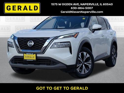 White 2021 Nissan Rogue SV